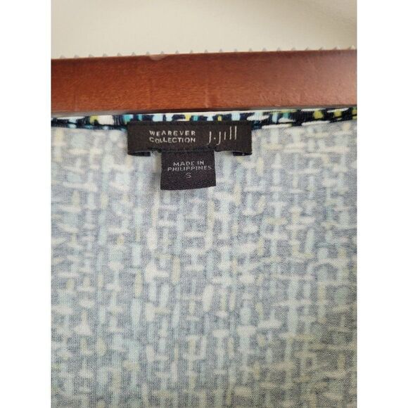 J Jill‎ Tunic Womens Small Wearable Collection 3/4 Sleeve Relaxed Fit Top - Picture 4 of 8